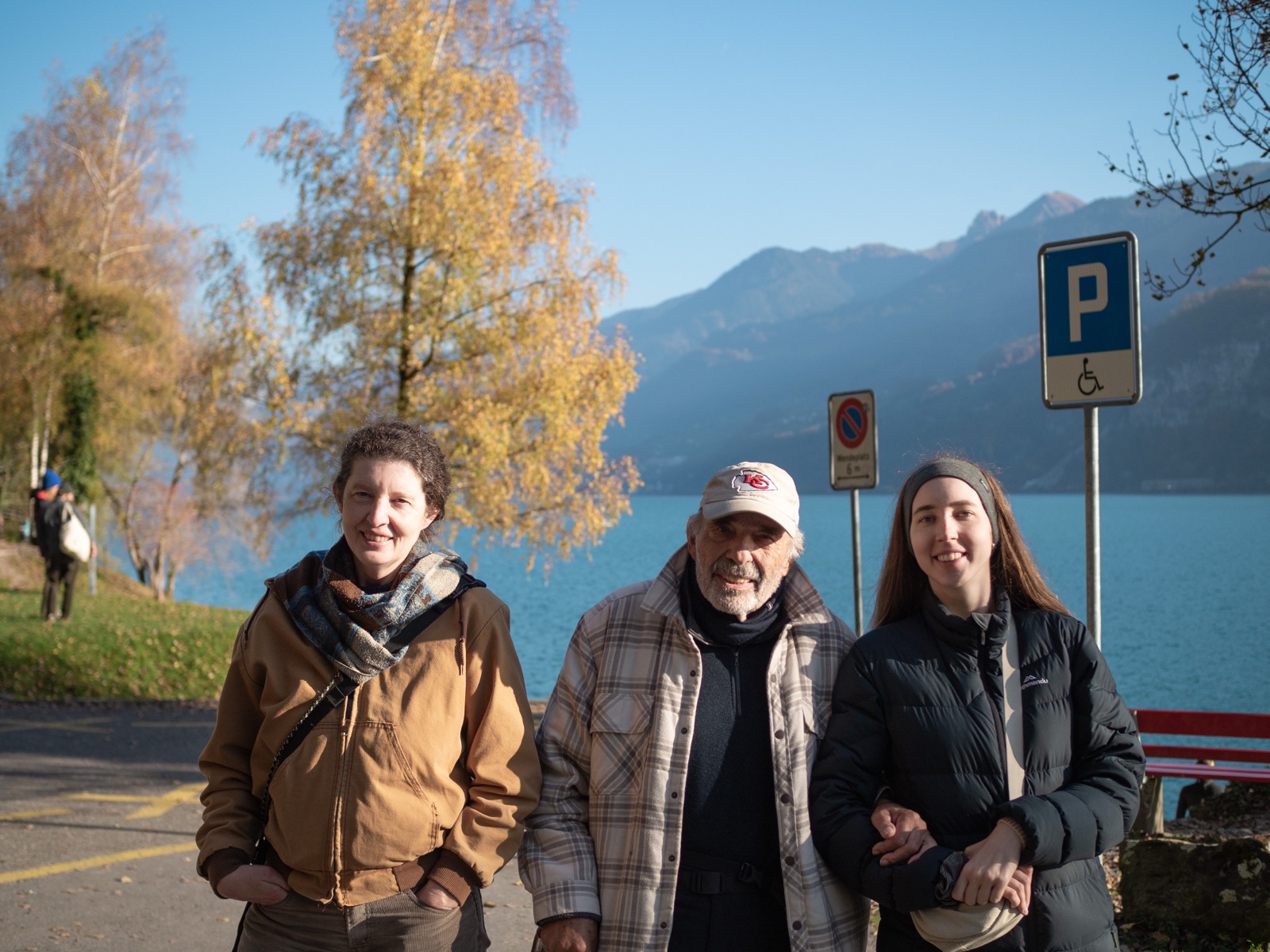 Opa with Jessie and Becky