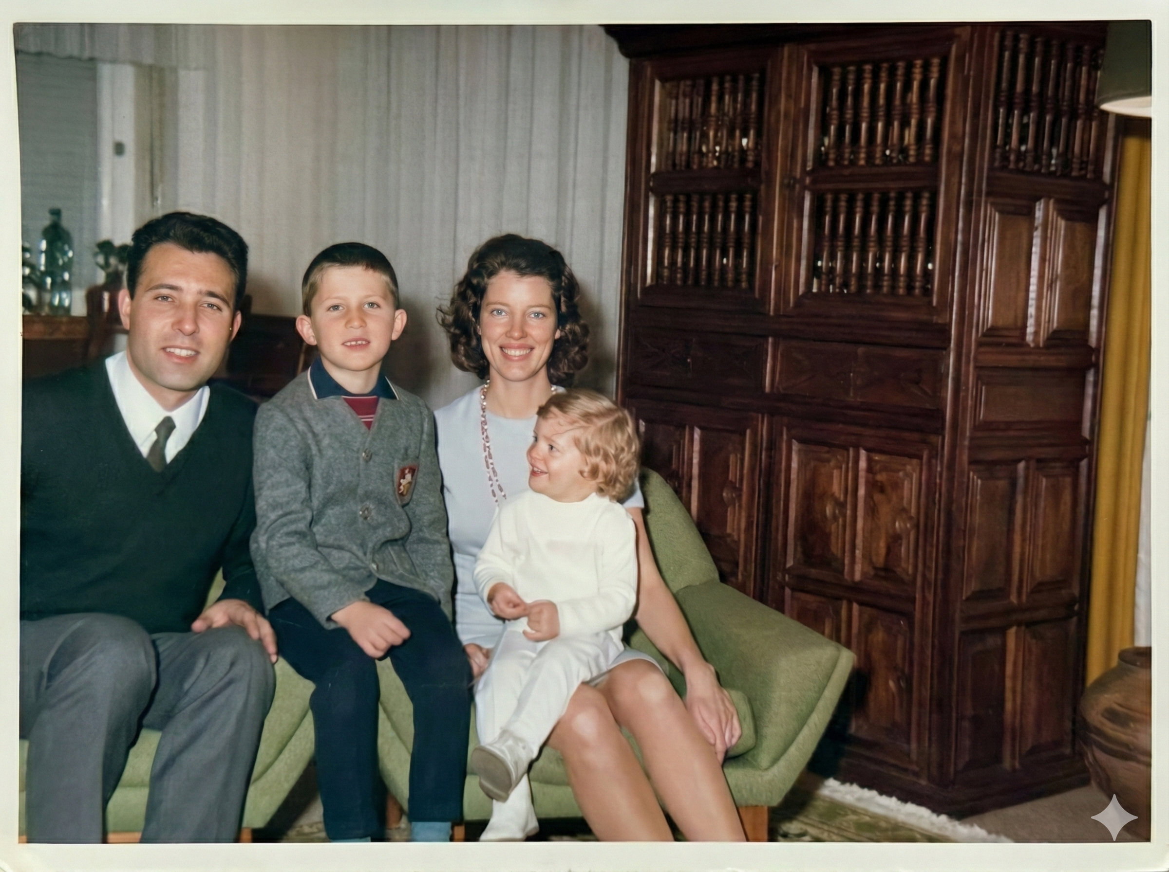 Young Opa with Family